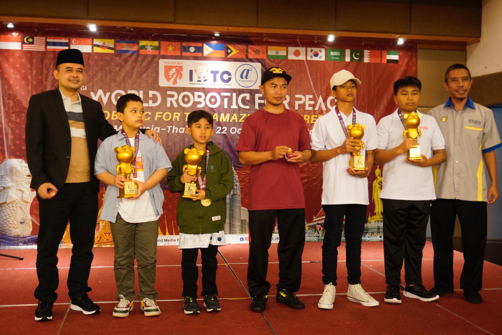 juara IRTC 2023 Malaysia Singapore Thailand